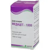 Медацет-1000 порошок для раствора для инъекций 1000 мг флакон  №1