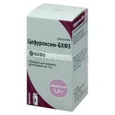 Цефуроксим-БХФЗ порошок для раствора для инъекций 1,5 г флакон  №1