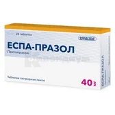 Эспа-Празол таблетки гастрорезистентные 40 мг блистер  №28