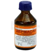 Дермасан жидкость накожная флакон 50 мл пачка картонная  №1
