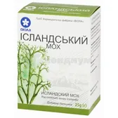 ФИТОЧАЙ "ИСЛАНДСКИЙ МОХ" пачка 25 г  №1