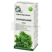 ИСЛАНДСКИЙ МОХ СИРОП ТРАВЯНОЙ флакон 200 мл с мерным стаканчиком  №1
