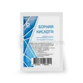 Борная кислота порошок кристаллический 30 г пакет  №1