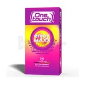 ПРЕЗЕРВАТИВЫ ONE TOUCH В СИЛИКОНОВОЙ СМАЗКЕ С НАКОПИТЕЛЕМ Enjoymaxx с ребристой и точечной структурой  №12