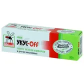 КРЕМ ПОСЛЕ УКУСОВ КОМАРОВ И ДРУГИХ НАСЕКОМЫХ "УКУС-OFF" туба 30 г  №1