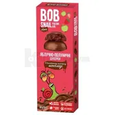 КОНФЕТЫ НАТУРАЛЬНЫЕ BOB SNAIL (УЛИТКА БОБ) яблоко-клубника 30 г в бельгийском молочном шоколаде  №1