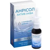 АНРИСОЛ АКТИВ АКВА спрей назальный 30 мл  №1