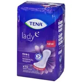 ПРОКЛАДКИ УРОЛОГИЧЕСКИЕ TENA LADY NORMAL NIGHT  №10