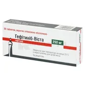 Гефитиниб-Виста таблетки, покрытые пленочной оболочкой 250 мг блистер  №30