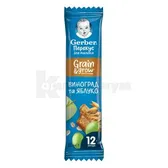 GERBER ФРУКТОВО-ЗЛАКОВЫЙ БАТОНЧИК "ВИНОГРАД И ЯБЛОКО" 25 г  №1