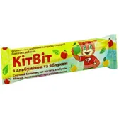 КитВит с альбумином и яблоком батончик 40 г  №1