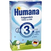 ХУМАНА 3 С ПРЕБИОТИКАМИ (ГОС) СУХАЯ ДЕТСКАЯ МОЛОЧНАЯ СМЕСЬ ДЛЯ ДАЛЬНЕЙШЕГО КОРМЛЕНИЯ Маленькие герои 350 г  №1