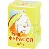 Фурасол ополаскиватель, порошок 0,1 г пакетик 1 г  №15