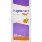 Нормолакт Фрут сироп 670 мг/мл флакон полимерный 240 мл  №1