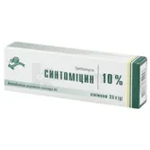 Синтомицин линимент 10 % туба 25 г в пачке  №1