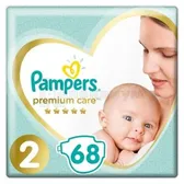 ПОДГУЗНИКИ ДЕТСКИЕ PAMPERS PREMIUM CARE mini (4-8 кг)  №68