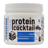 ПРОТЕИНОВЫЙ КОКТЕЙЛЬ POWERFOOD С ПОДСЛАСТИТЕЛЕМ банка 500 г со вкусом шоколада  №1