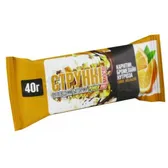 БАТОНЧИК ДЛЯ СПОРТИВНОГО ПИТАНИЯ ГЛАЗИРОВАННЫЙ 40 г со вкусом мюсли  №1
