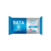 Вата медицинская гигроскопическая гигиеническая стерильная тм "SAN FARMA" стерильный 50 г тип "ролик"  №1