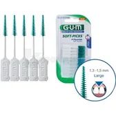 Набор щеток Gum межзубных Soft Picks с фторидом 634MB40 большие  №40