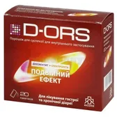 D-ORS порошок для приготовления сусп. для внутреннего применения пакетик  №20