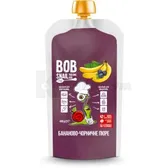 ПЮРЕ ФРУКТОВОЕ BOB SNAIL (УЛИТКА БОБ) 400 г банан-черника  №1