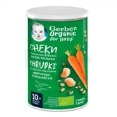 GERBER ORGANIC ОРГАНИЧЕСКИЕ ПШЕНИЧНО-ОВСЯНЫЕ СНЕКИ С МОРКОВЬЮ И АПЕЛЬСИНОМ 35 г  №1