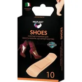 ПЛАСТЫРЬ MILPLAST SHOES СТЕРИЛЬНЫЙ ДЛЯ ЗАЩИТЫ МОЗОЛЕЙ, КОТОРЫЕ НАТЕРЛА ОБУВЬ  №10