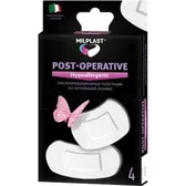 ПЛАСТЫРЬ MILPLAST POST-OPERATIVE HYPOALLERGENIC ПОСЛЕОПЕРАЦИОННЫЙ СТЕРИЛЬНЫЙ на нетканой основе  №4