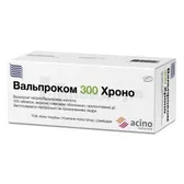Вальпроком 300 Хроно таблетки пролонгиров. действия, покрытые пленочной оболочкой 300 мг блистер в пачке  №100