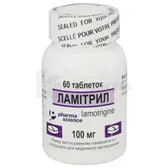 Ламитрил таблетки 100 мг флакон  №60