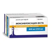 Моксифлоксацин-Виста раствор для инфузий 400 мг флакон 250 мл  №1