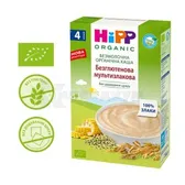 КАША БЕЗМОЛОЧНАЯ ОРГАНИЧЕСКАЯ "БЕЗГЛЮТЕНОВАЯ МУЛЬТИЗЛАКОВАЯ" HIPP 200 г с 4 месяцев  №1