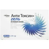 Анти Токсин+ гель саше 20 г со вкусом вишни "Solution Pharm"  №20