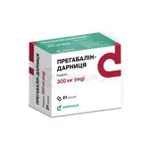Прегабалин-Дарница капсулы 300 мг контурная ячейковая упаковка  №21
