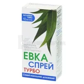 Эвкаспрей Турбо спрей назальный дозированный 1 мг/мл контейнер полиэтиленовый 10 мл с насосом-распылителем  №1
