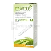 ТАМПОНЫ ГИГИЕНИЧЕСКИЕ ОРГАНИЧЕСКИЕ "MASMI" super plus с аппликатором  №14