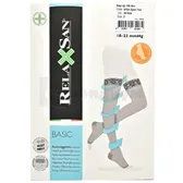 ЧУЛКИ КОМПРЕССИОННЫЕ "RELAXSAN" артикул 870 Basic, 18-22 мм, 140 den размер 3, бежевые  №1
