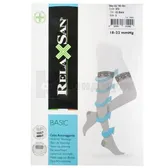 ЧУЛКИ КОМПРЕССИОННЫЕ "RELAXSAN" артикул 870 Basic, 18-22 мм, 140 den размер 2, черные  №1