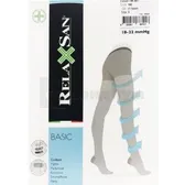 КОЛГОТКИ КОМПРЕССИОННЫЕ "RELAXSAN" артикул 880 Basic, 18-22 мм, 140 den размер 3, бежевые  №1