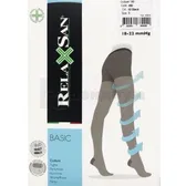 КОЛГОТКИ КОМПРЕССИОННЫЕ "RELAXSAN" артикул 880 Basic, 18-22 мм, 140 den размер 5, черные  №1
