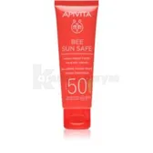 APIVITA BEE SUN SAFE СОЛНЦЕЗАЩИТНЫЙ ГЕЛЬ-КРЕМ ДЛЯ ЛИЦА SPF-50 50 мл с оттенком  №1