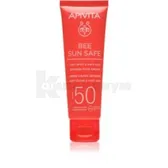 APIVITA BEE SUN SAFE СОЛНЦЕЗАЩИТНЫЙ КРЕМ ДЛЯ ЛИЦА ПРОТИВ ПИГМЕНТНЫХ ПЯТЕН И ДЛЯ ЗАЩИТЫ ОТ СТАРЕНИЯ SPF-50 50 мл  №1