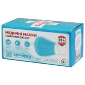 МАСКА МЕДИЦИНСКАЯ ТРЕХСЛОЙНАЯ белая  №50