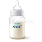 БУТЫЛОЧКА ПЛАСТИКОВАЯ ДЛЯ КОРМЛЕНИЯ тм "PHILIPS AVENT" SCY103/01 Anti-Colic 260 мл  №1