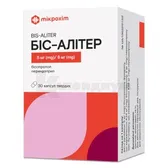 БИС-АЛИТЕР капсулы твердые 5 мг + 8 мг блистер  №30