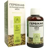 Гербикаф Исландский мох сироп флакон 200 мл тм Fidem Pharm  №1