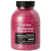 Соль морская для ванн "Corine De Farme" 1.3 кг роза  №1