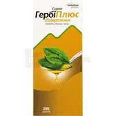 Сироп ГербиПлюс Подорожник Solution Pharm флакон 200 мл  №1