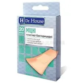 НАБОР ПЛАСТЫРЕЙ МЕДИЦИНСКИХ ТКАНЫХ "КРЕПКИЕ" "H Dr. House" 2,3 см х 7,2 см  №20